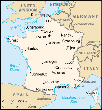 france map